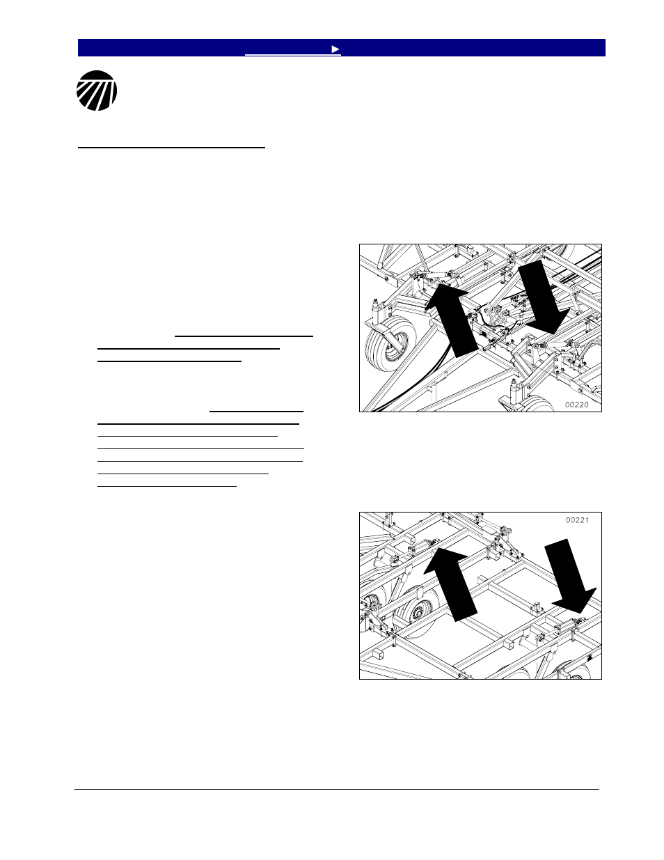 Section 5: operating and maintenance, Prior to going to the field, Section 4 operating and maintenance instructions | Operating and maintenance | Great Plains 6328 Series VII Field Cultivator-Floating Hitch Operator Manual User Manual | Page 35 / 41