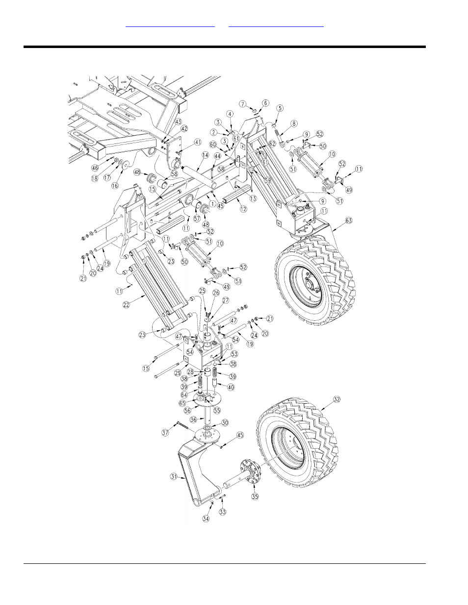 Rear axle assembly | Great Plains 3N4010HDA Parts Manual User Manual | Page 20 / 98