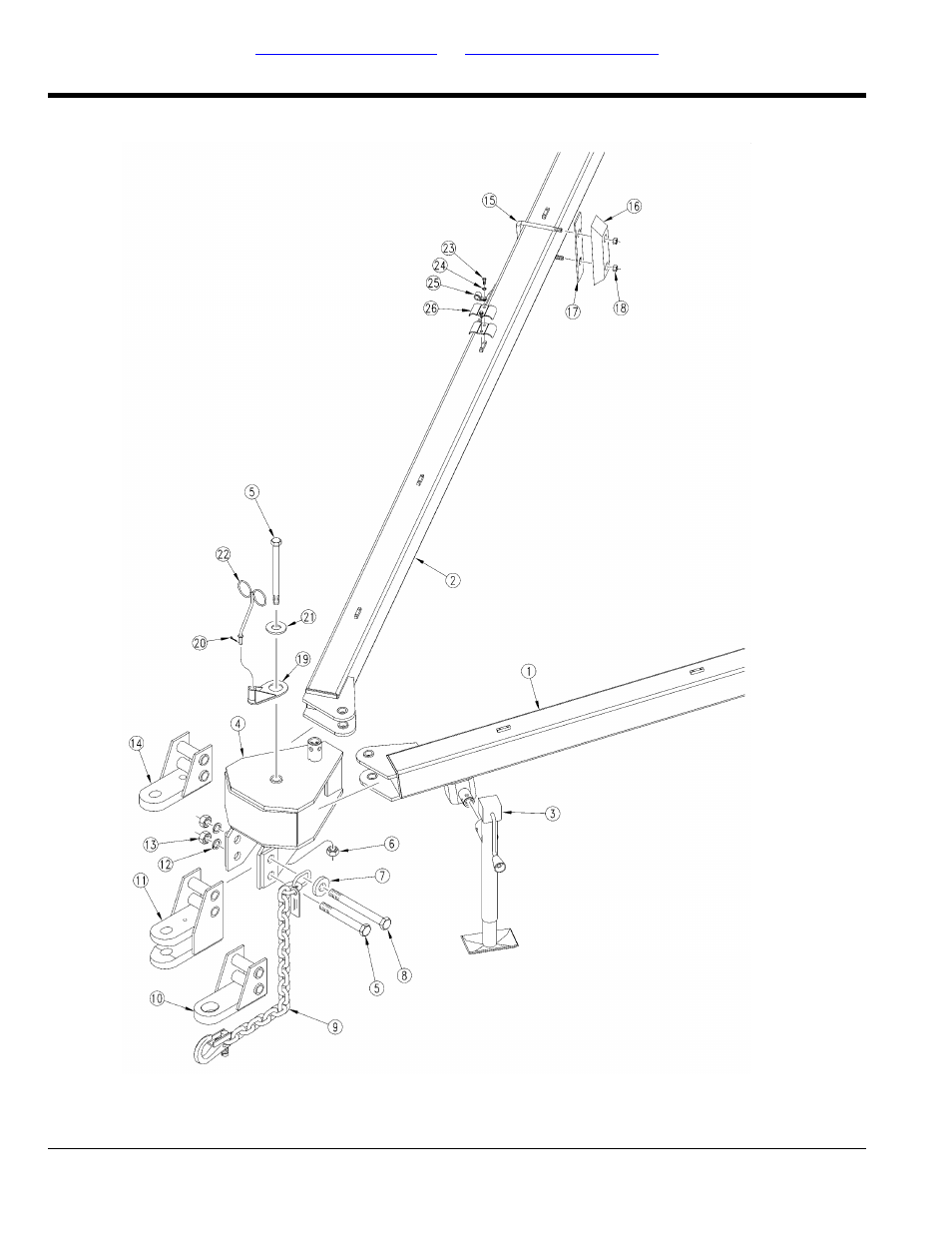 Tongue and frame, Hitch to tongue, Selected models | Great Plains 3N4010HDA Parts Manual User Manual | Page 6 / 98