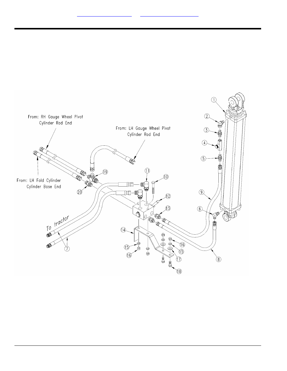 Lh marker hydraulics | Great Plains 3N4010HDA Parts Manual User Manual | Page 84 / 98