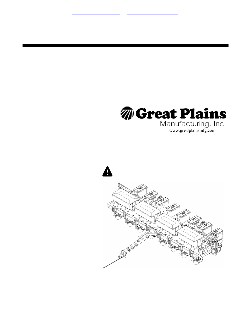 Great Plains PD8070 Parts Manual User Manual | 124 pages