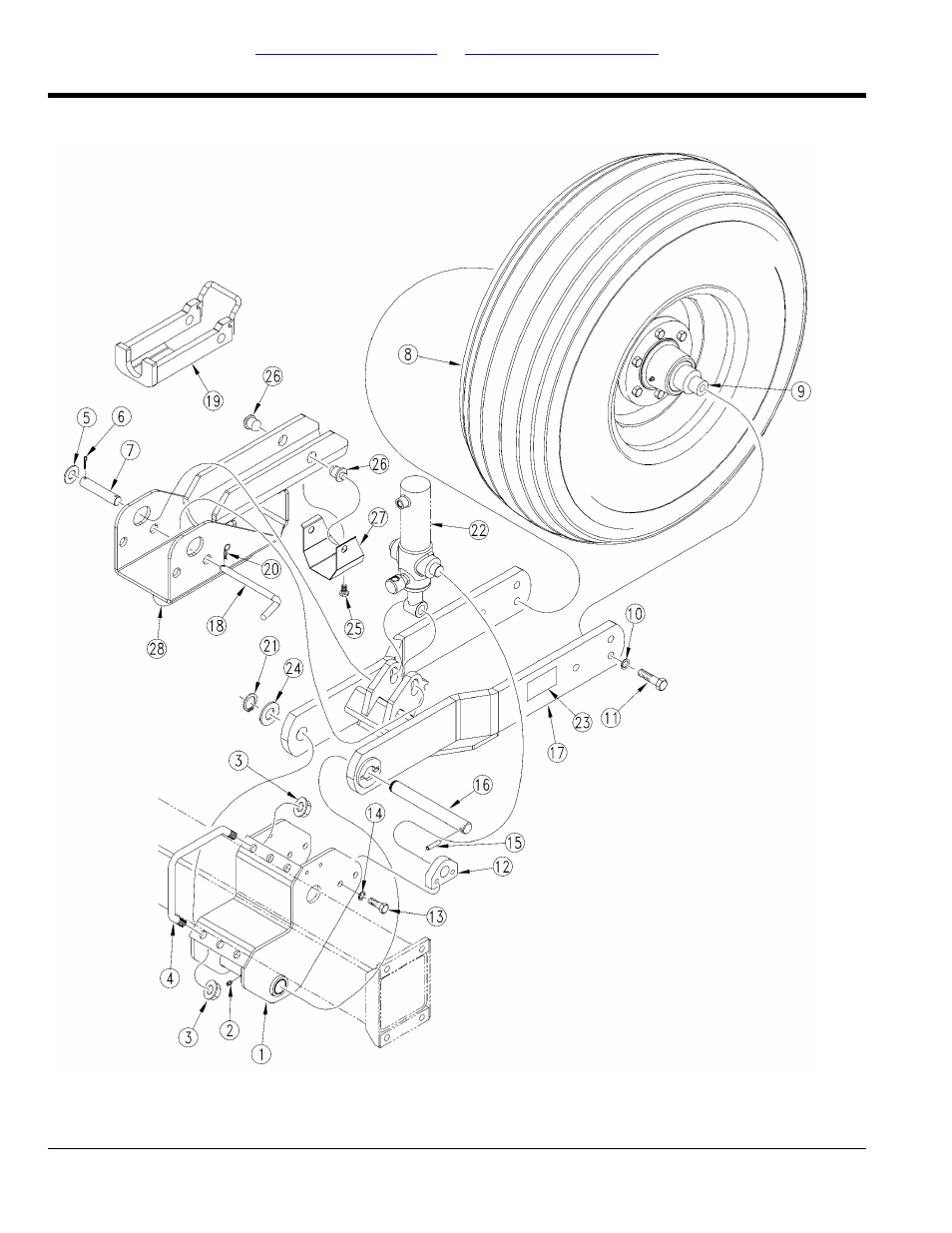 Transport, Wheel module, Table of contents part number index wheel module | Great Plains PD8070 Parts Manual User Manual | Page 20 / 124