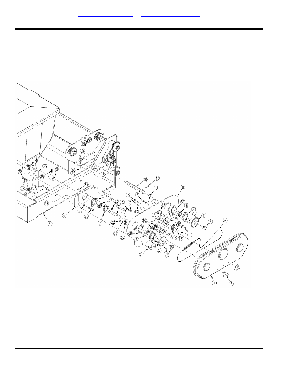 Dry fertilizer drive (2009+) | Great Plains PD8070 Parts Manual User Manual | Page 32 / 124