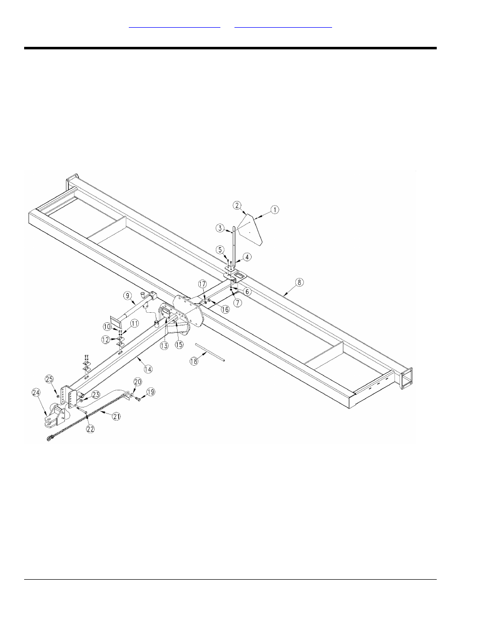 Frame, Tongue & frame, Selected models | Table of contents part number index tongue & frame | Great Plains PD8070 Parts Manual User Manual | Page 6 / 124