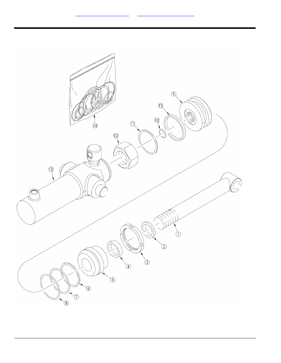 Energy hydraulic cylinder (810-306c) | Great Plains PD8070 Parts Manual User Manual | Page 78 / 124