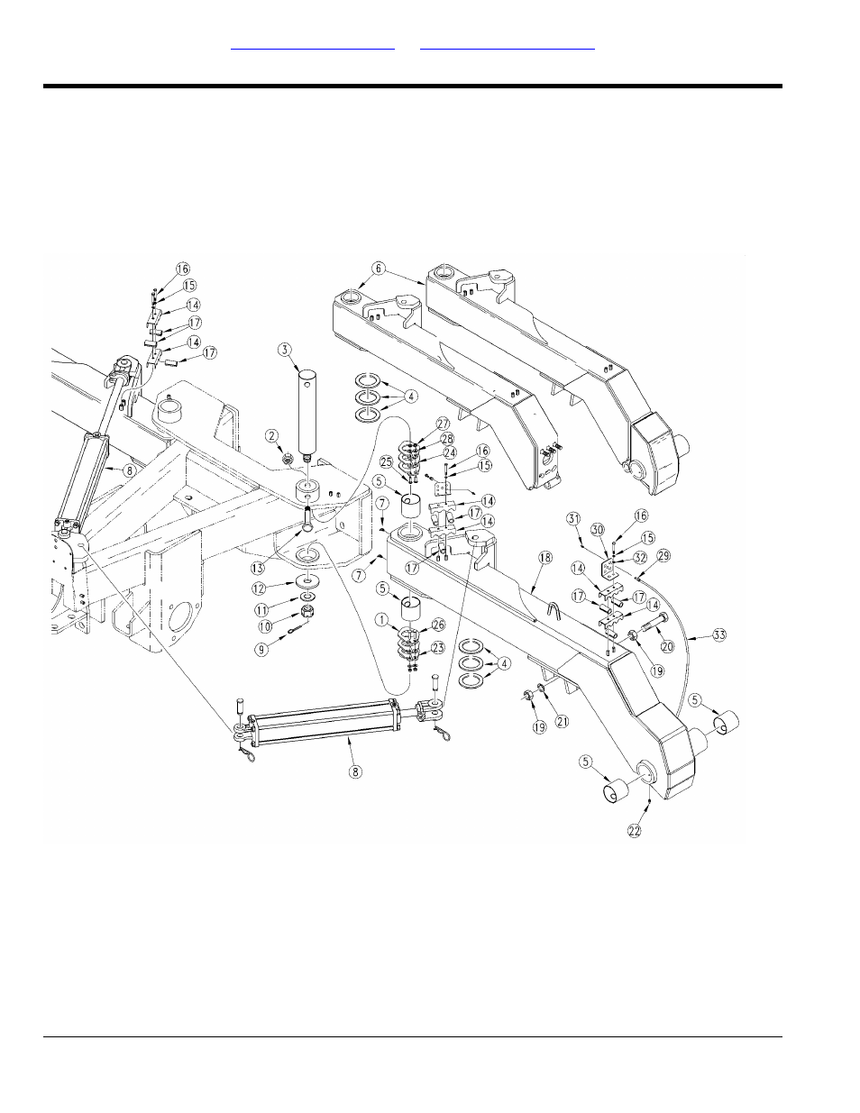 Tool bars, Toolbar to mainframe | Great Plains 3S-3000F Parts Manual User Manual | Page 18 / 226