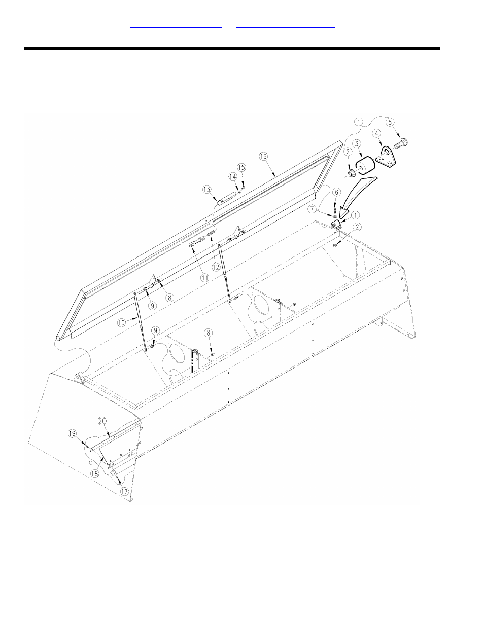 Lid to box fertilizer | Great Plains 3S-3000F Parts Manual User Manual | Page 34 / 226