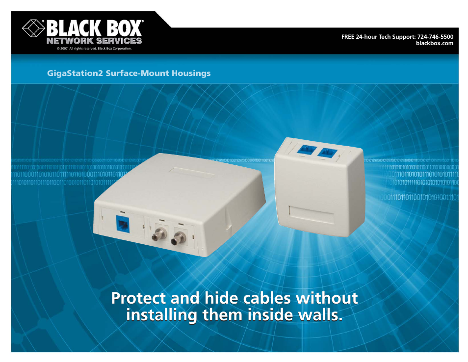Black Box GIGASTATION2 WPT903 User Manual | 2 pages