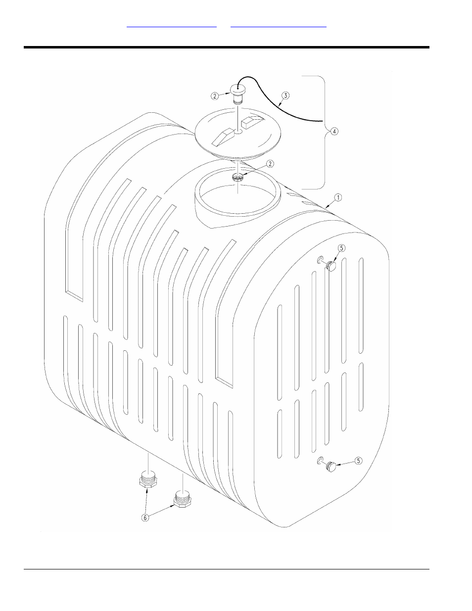 Tank assembly, Table of contents part number index tank assembly | Great Plains 3P300 Parts Manual User Manual | Page 8 / 84