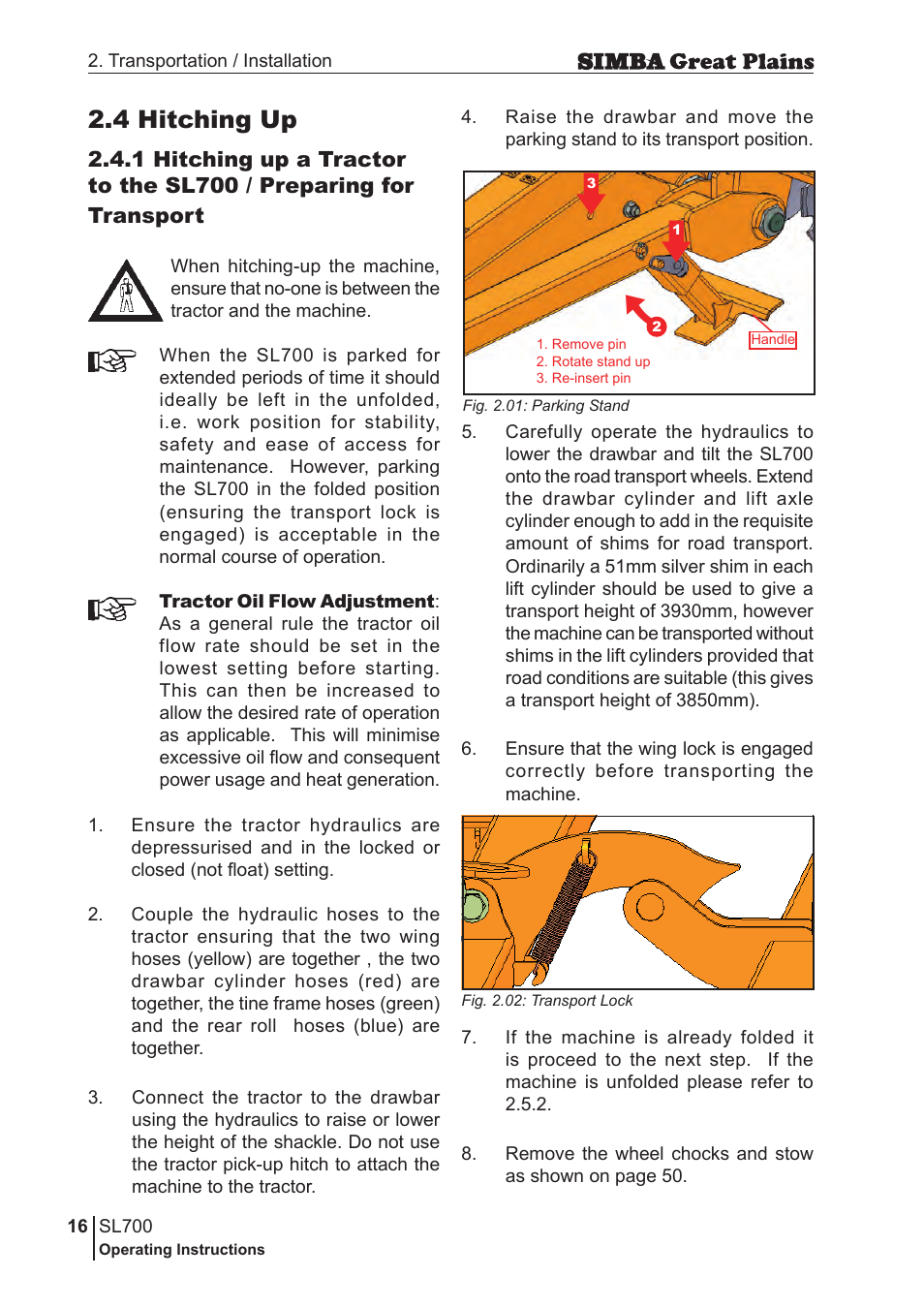4 hitching up | Great Plains P18651C Operator Manual User Manual | Page 16 / 176