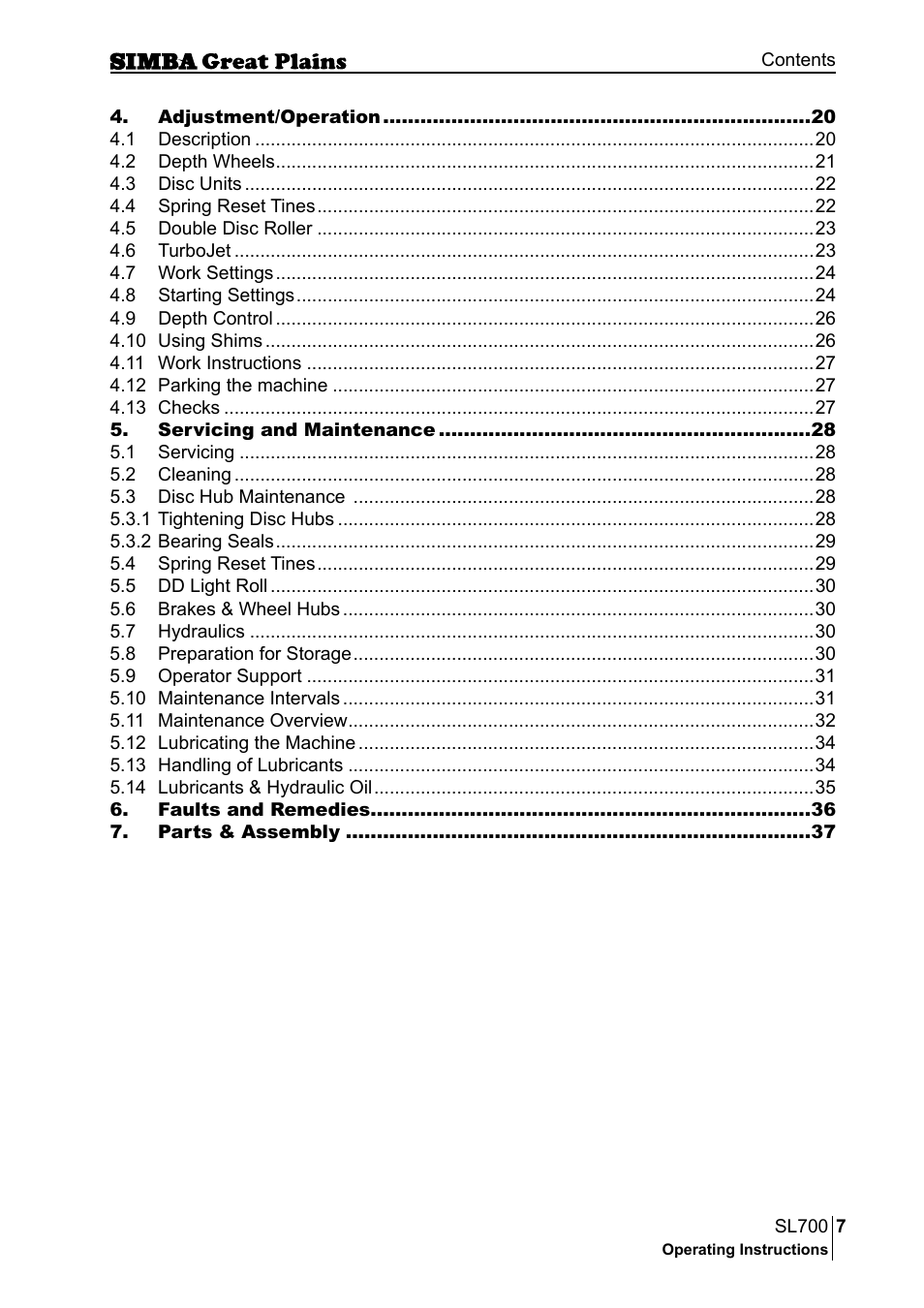 Great Plains P18651C Operator Manual User Manual | Page 7 / 176