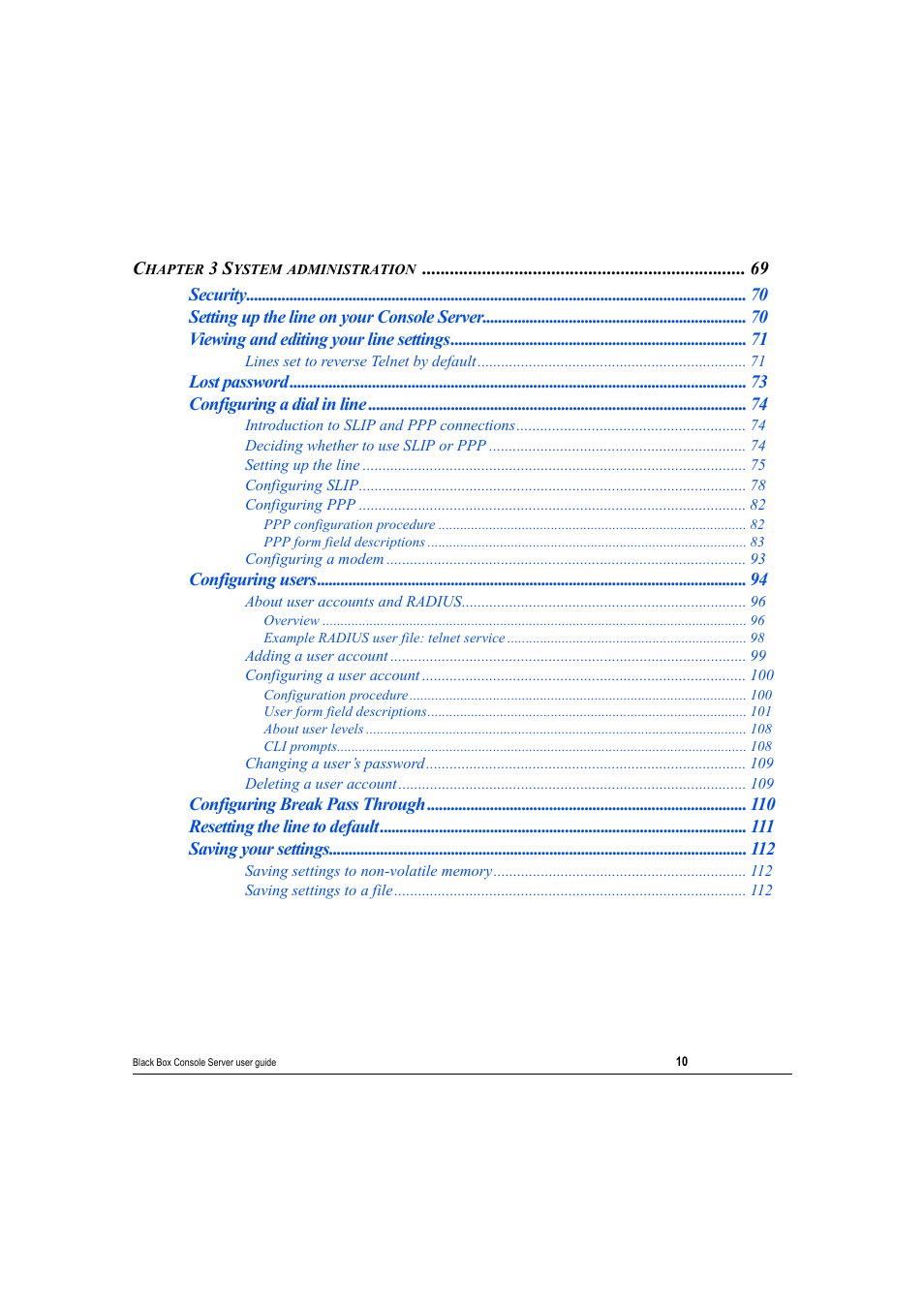 Black Box 16 port User Manual | Page 10 / 263