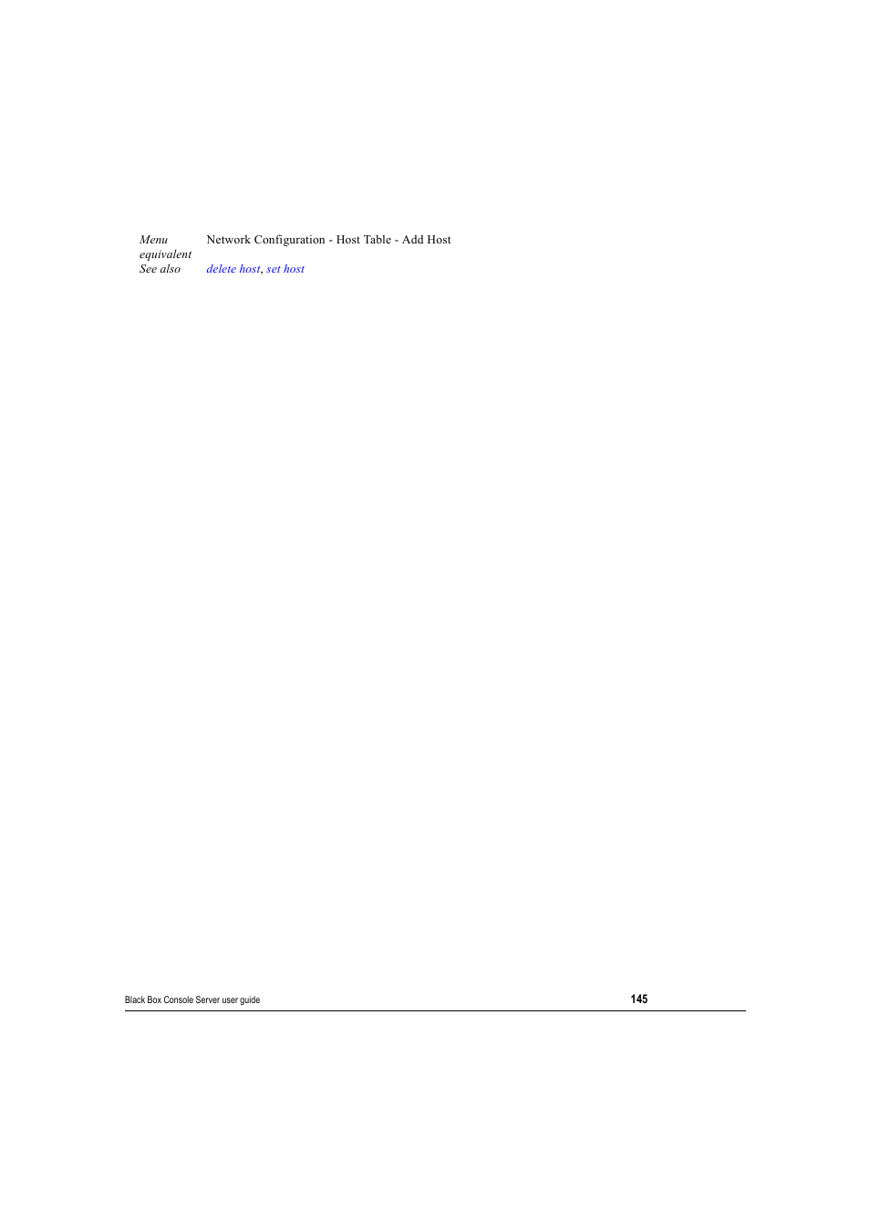 Black Box 16 port User Manual | Page 145 / 263