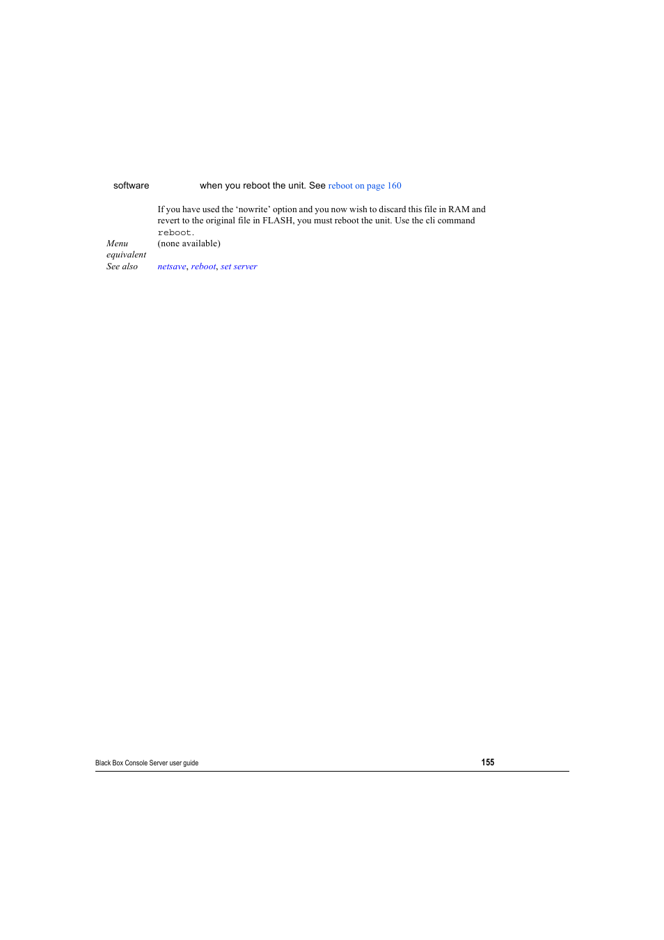 Black Box 16 port User Manual | Page 155 / 263