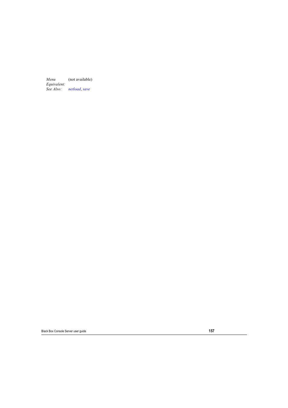 Black Box 16 port User Manual | Page 157 / 263