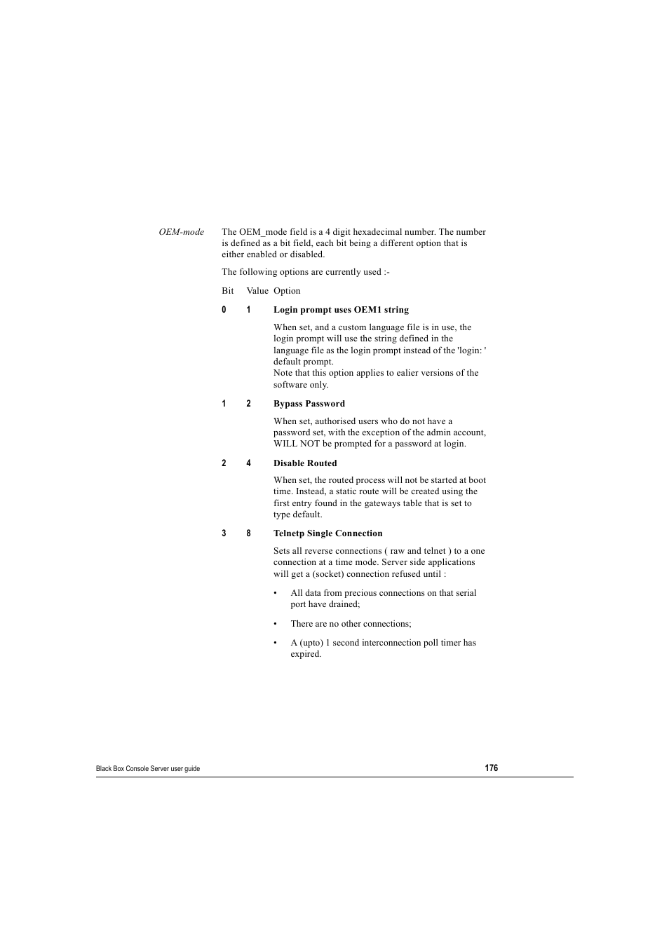 Black Box 16 port User Manual | Page 176 / 263