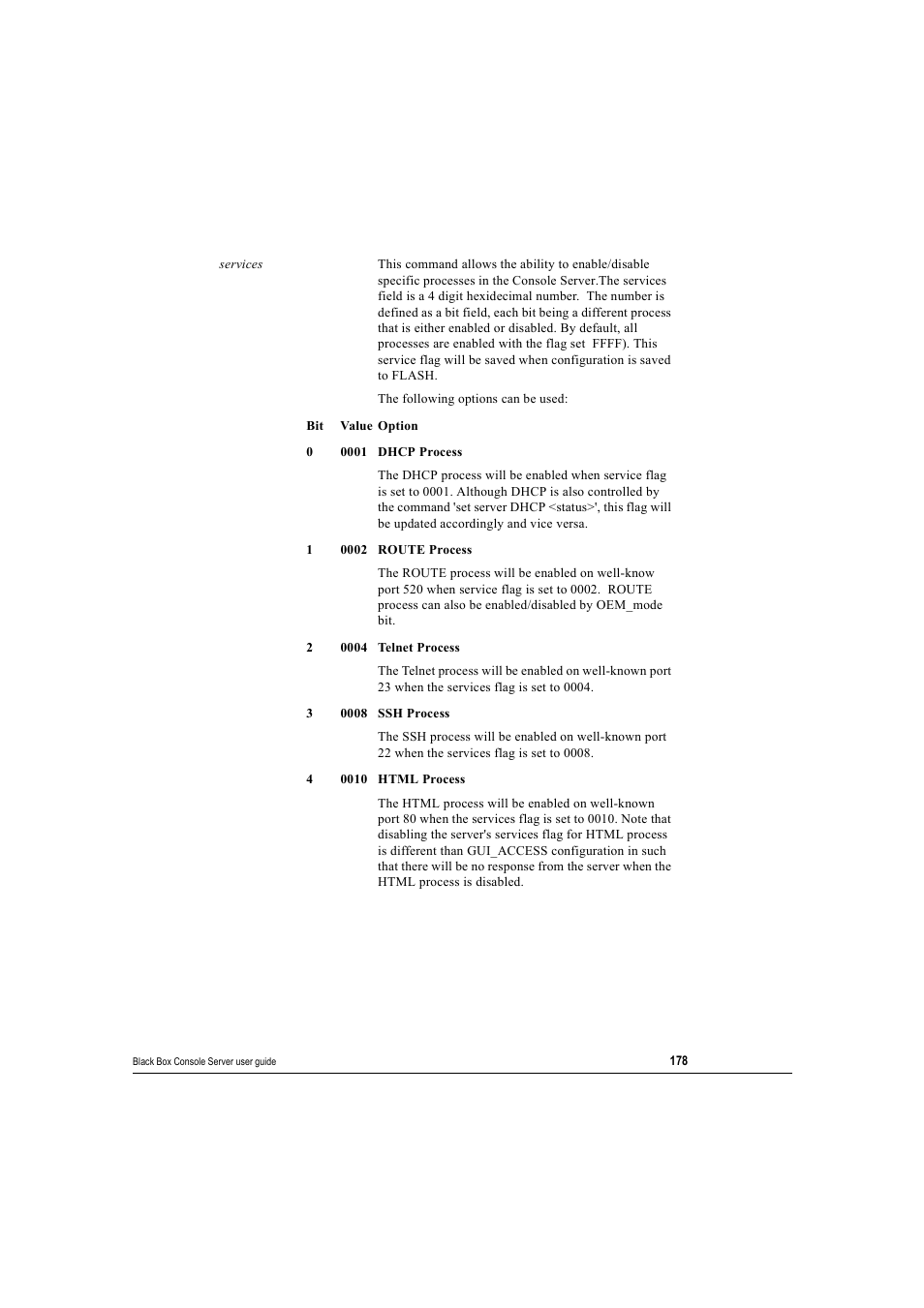 Black Box 16 port User Manual | Page 178 / 263