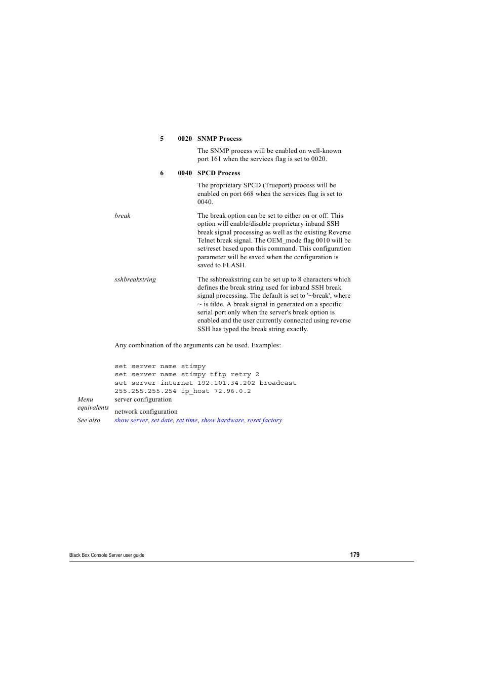 Black Box 16 port User Manual | Page 179 / 263