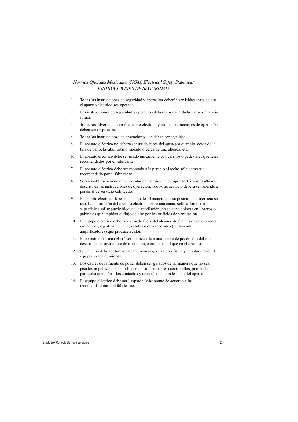 Black Box 16 port User Manual | Page 2 / 263