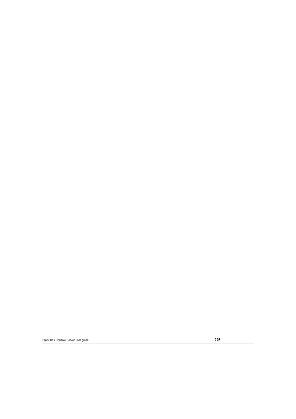 Black Box 16 port User Manual | Page 226 / 263