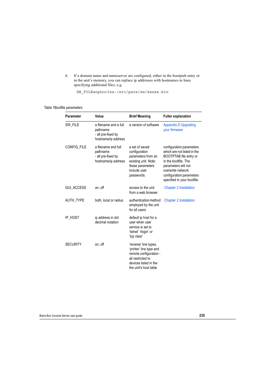 Black Box 16 port User Manual | Page 235 / 263