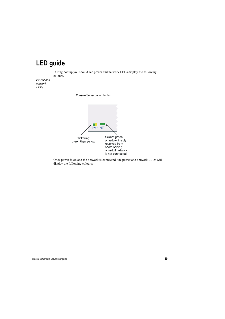 Led guide | Black Box 16 port User Manual | Page 29 / 263