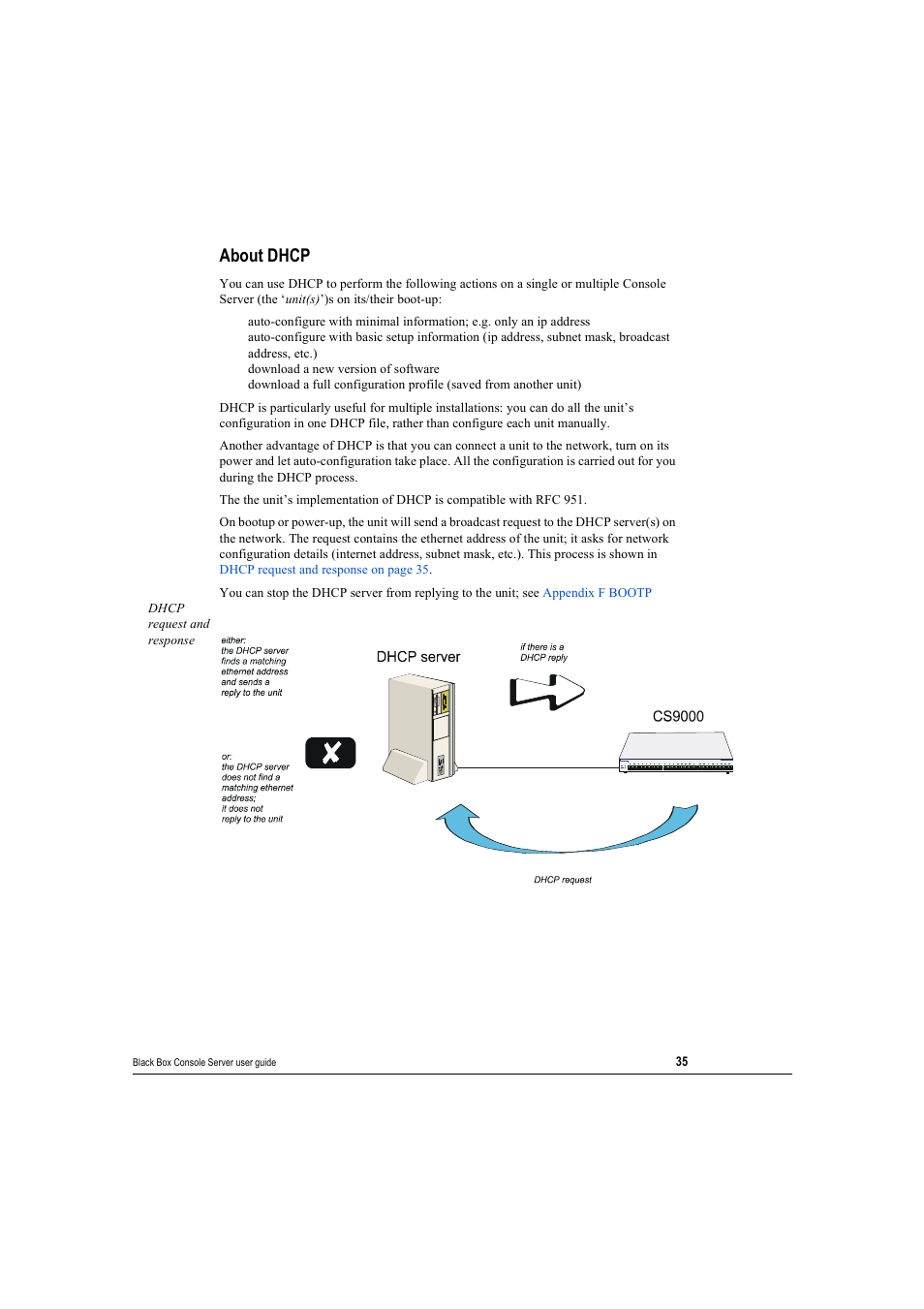 About dhcp | Black Box 16 port User Manual | Page 35 / 263