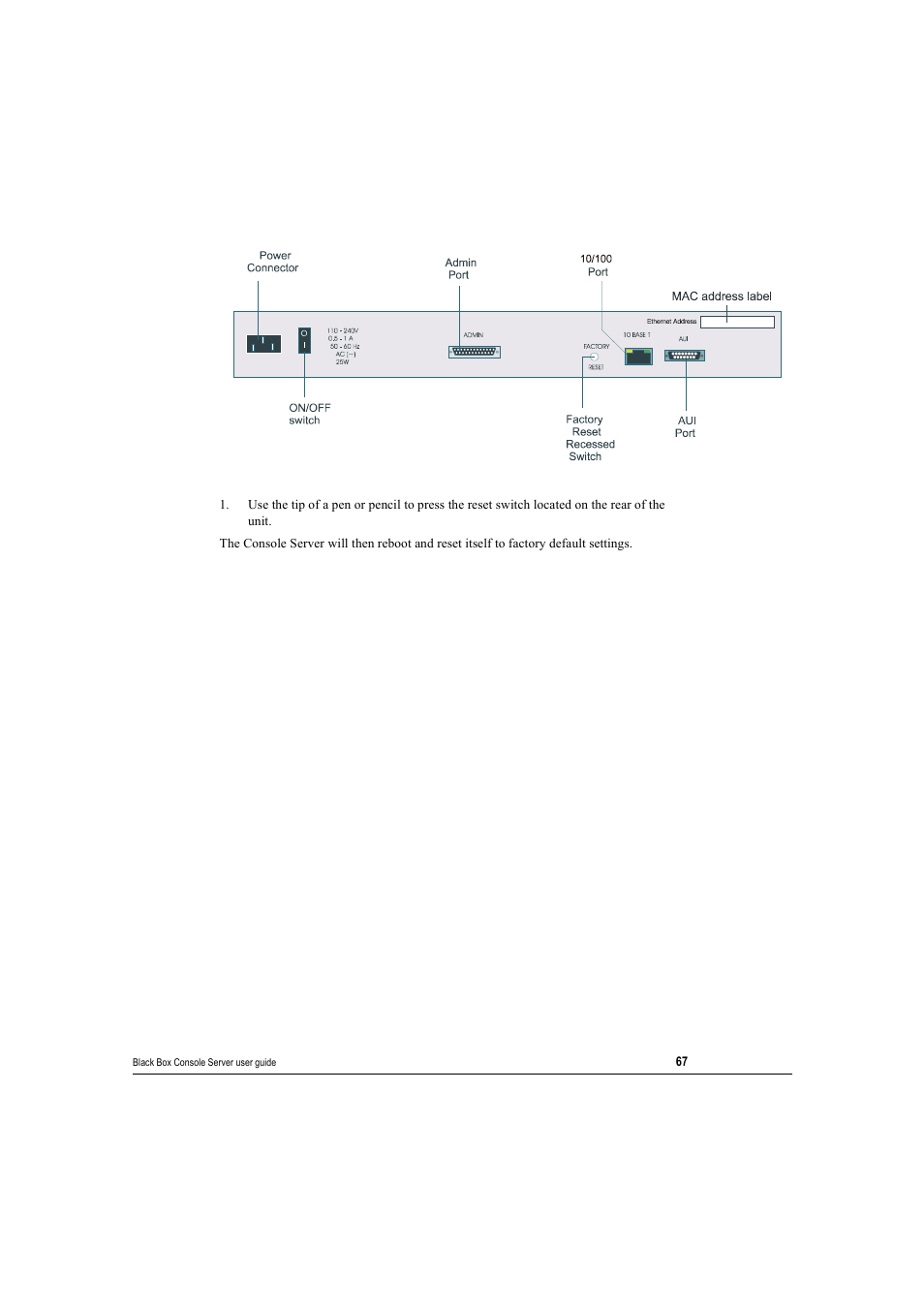 Black Box 16 port User Manual | Page 67 / 263