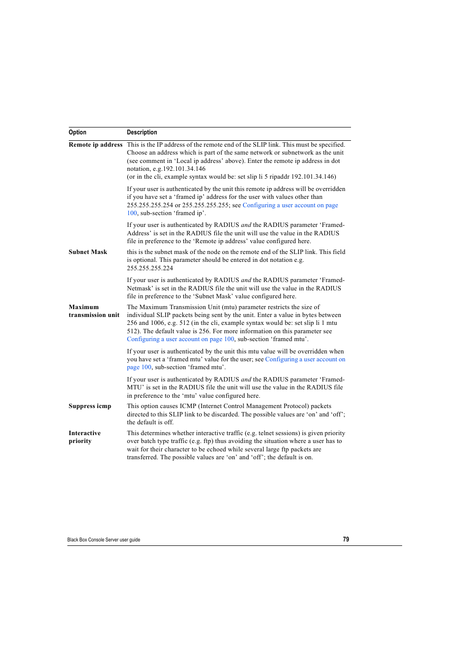 Black Box 16 port User Manual | Page 79 / 263