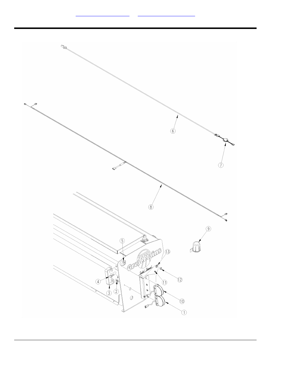 Light kit (s/n a1078u+) | Great Plains 800 Parts Manual User Manual | Page 20 / 80