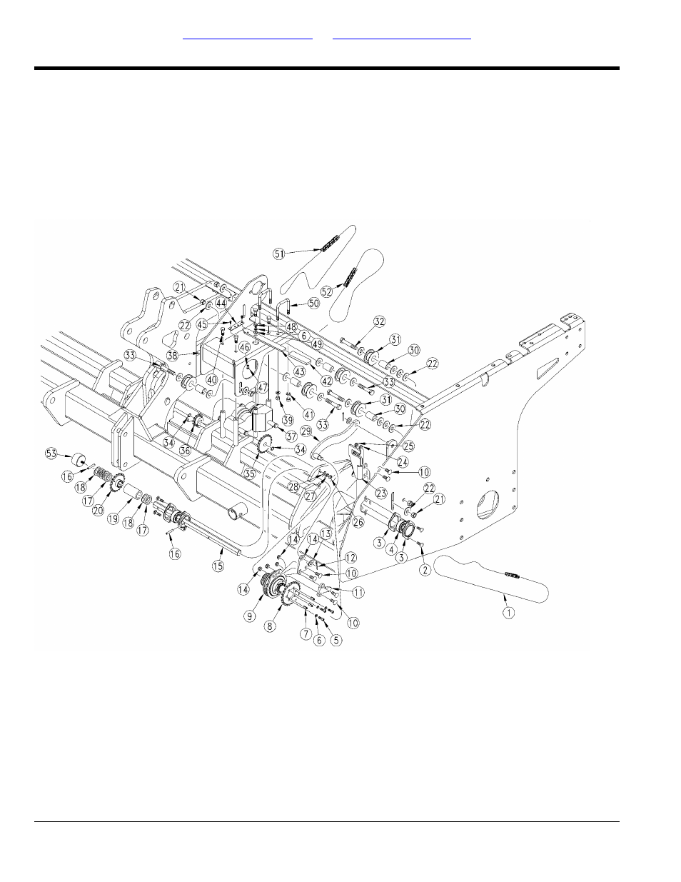 Jackshaft drive | Great Plains 800 Parts Manual User Manual | Page 40 / 80