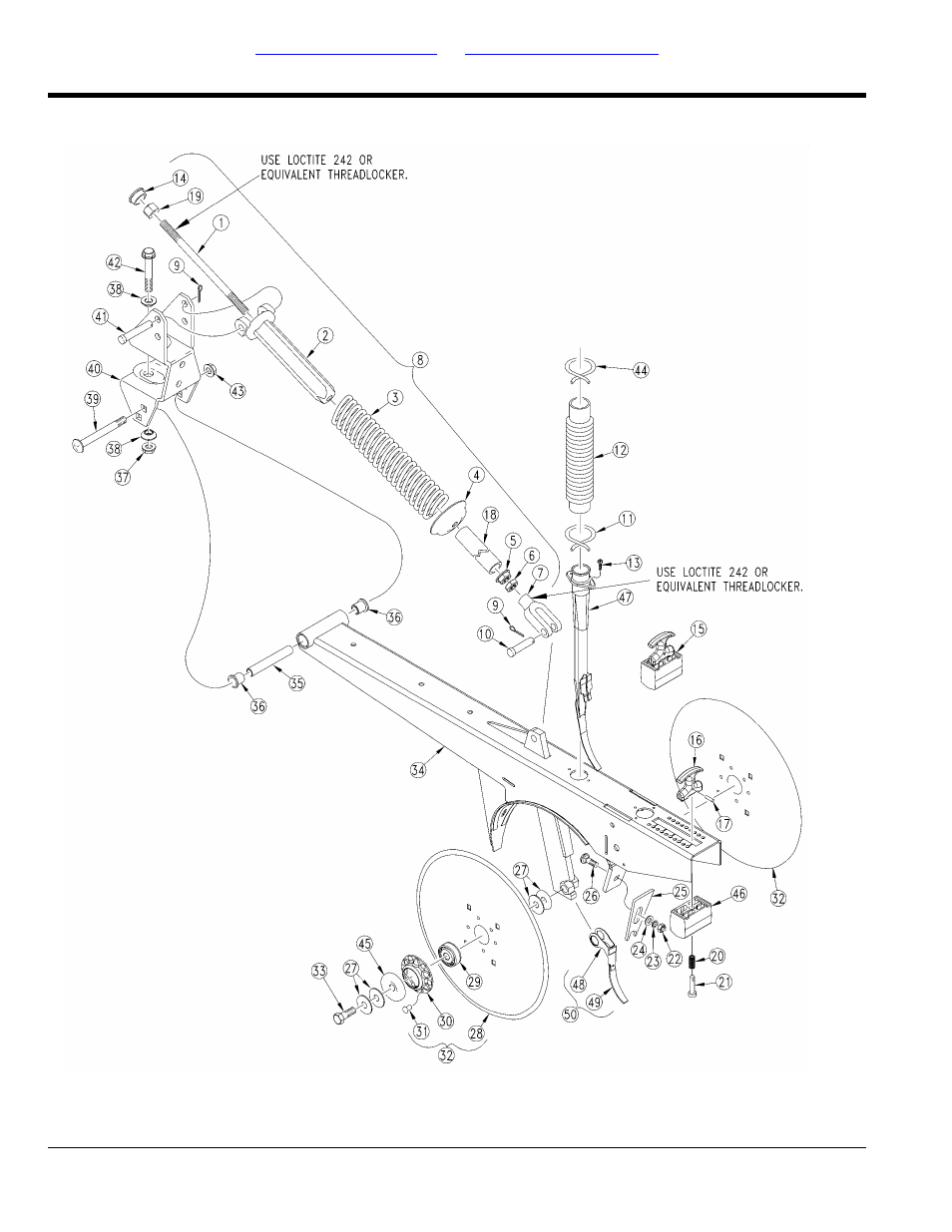 Long arm opener | Great Plains 800 Parts Manual User Manual | Page 50 / 80