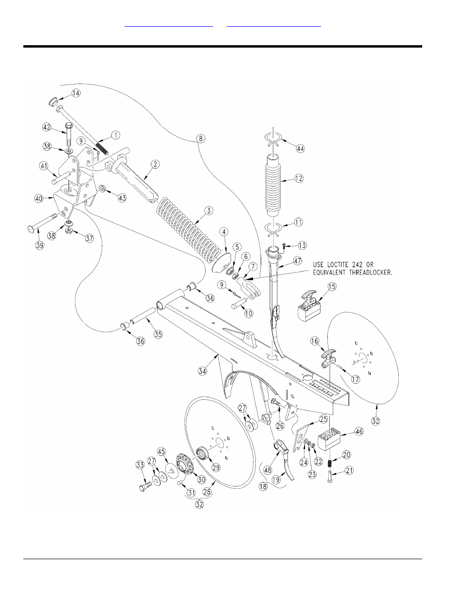 Short arm opener | Great Plains 800 Parts Manual User Manual | Page 52 / 80