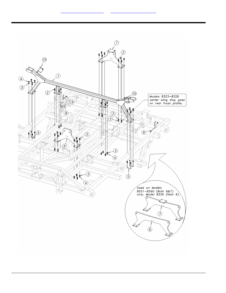 Center fold assembly | Great Plains 8560 FCF Parts Manual User Manual | Page 10 / 108