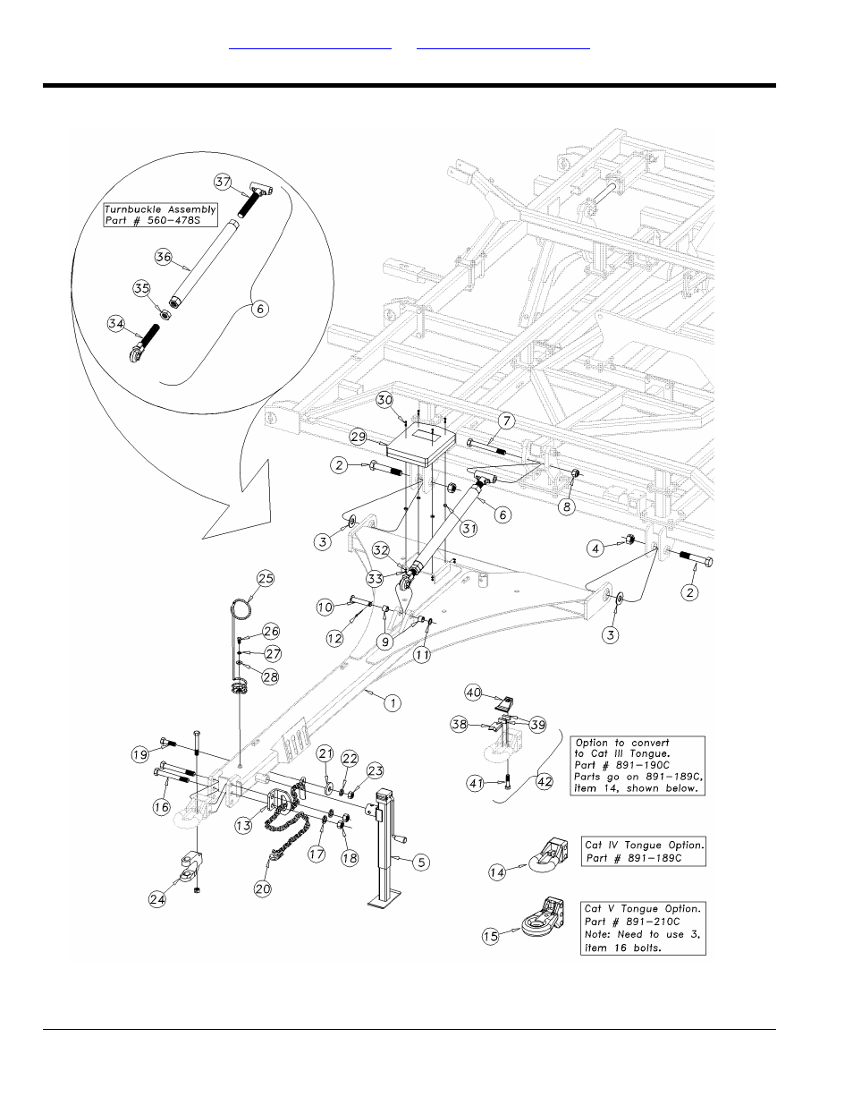 Hitch assembly, Table of contents part number index hitch assembly | Great Plains 8560 FCF Parts Manual User Manual | Page 12 / 108