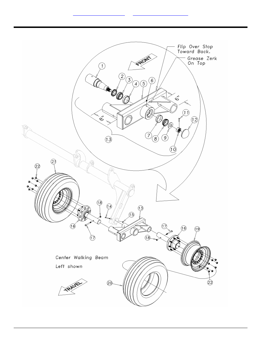 8551-8560 center walking beam assembly | Great Plains 8560 FCF Parts Manual User Manual | Page 32 / 108