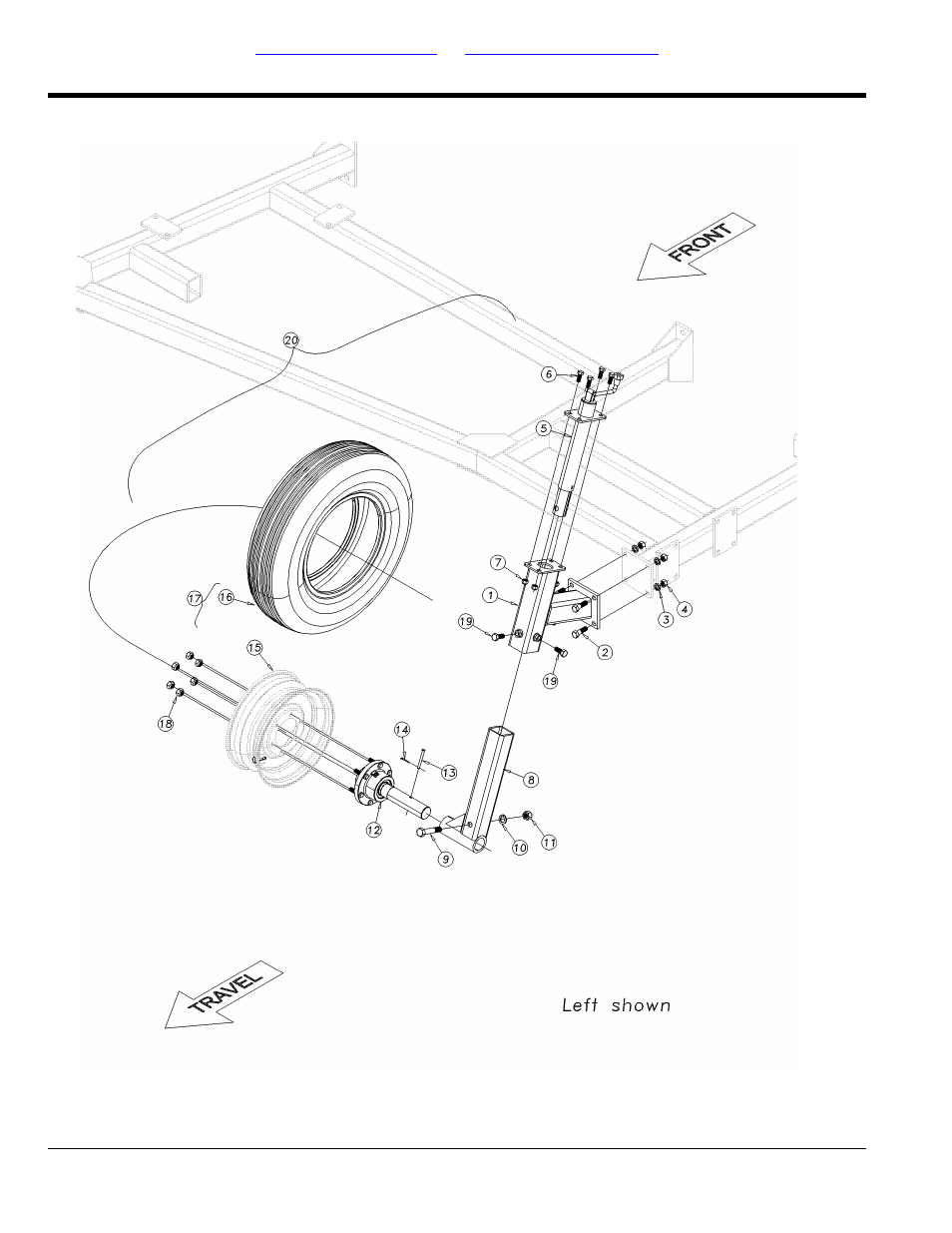 Gauge wheel assembly | Great Plains 8560 FCF Parts Manual User Manual | Page 36 / 108