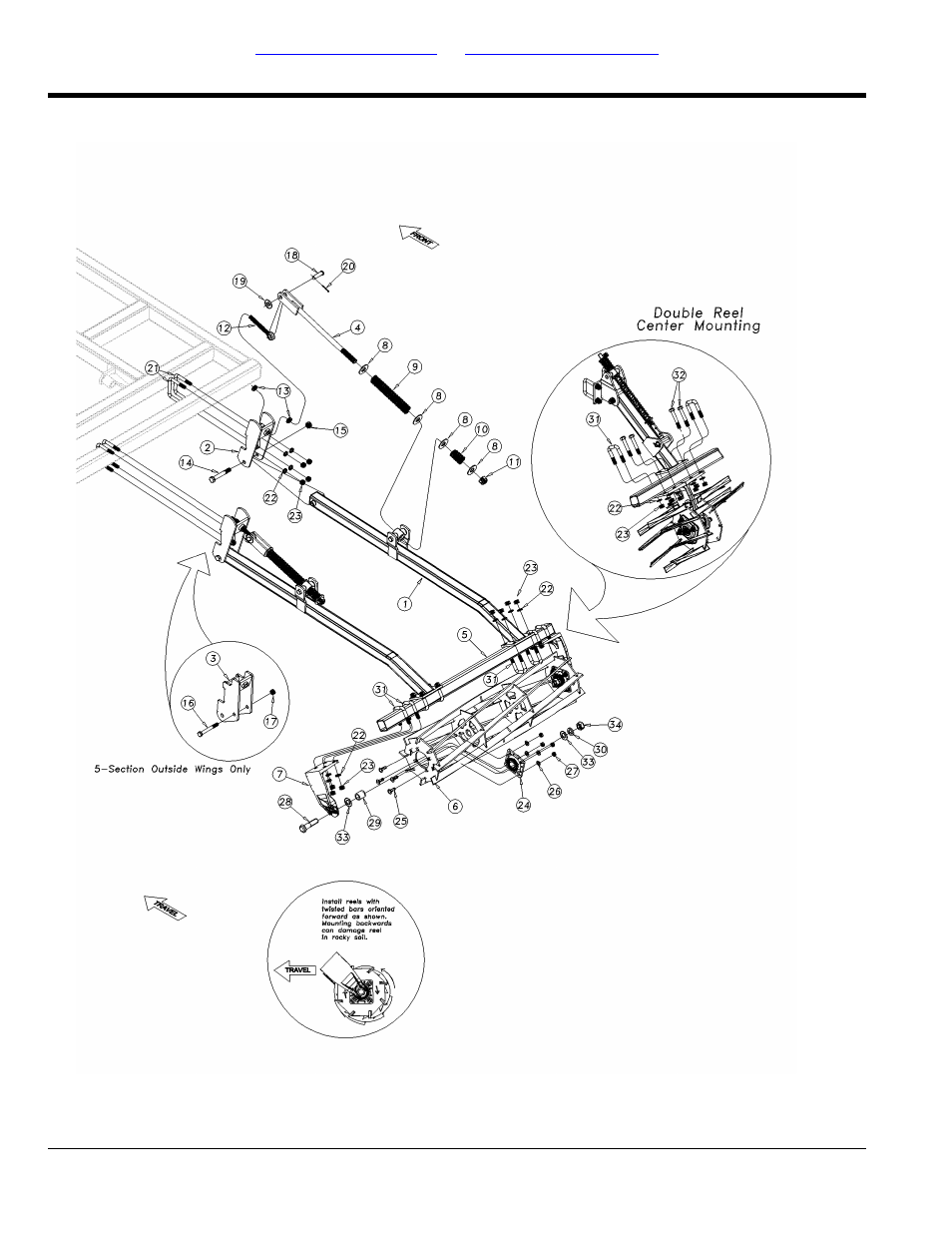 Reel following s3t spike assembly (s/n gp-2265cc+), Reel following s3t spike assembly (s/n, Gp-2265cc+) | Great Plains 8560 FCF Parts Manual User Manual | Page 82 / 108