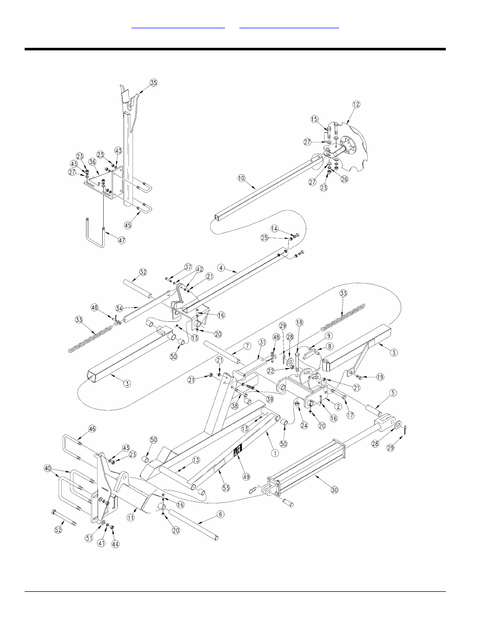 25ft flat fold marker | Great Plains 2525A Parts Manual User Manual | Page 110 / 138