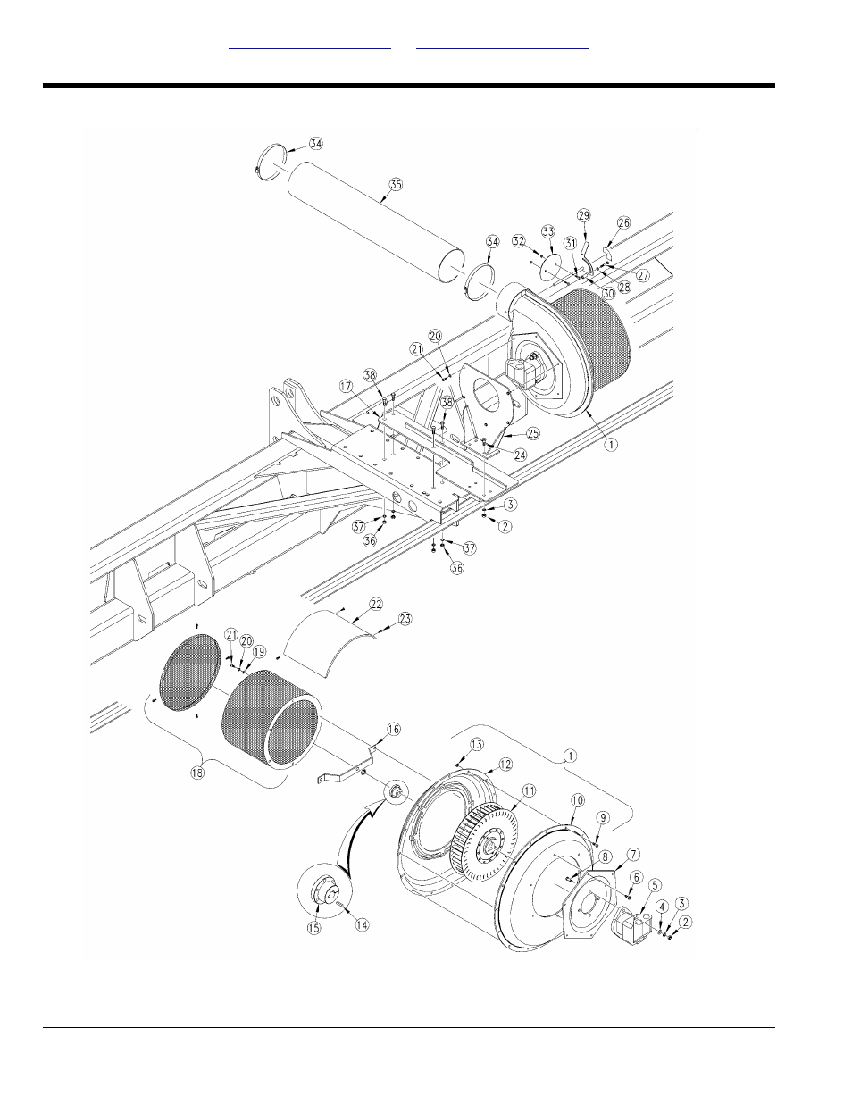 25ft fan to frame | Great Plains 2525A Parts Manual User Manual | Page 32 / 138