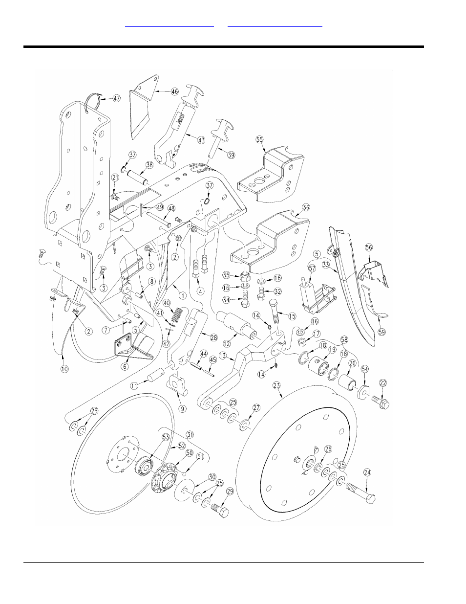 Opener body, Table of contents part number index opener body | Great Plains 2525A Parts Manual User Manual | Page 72 / 138