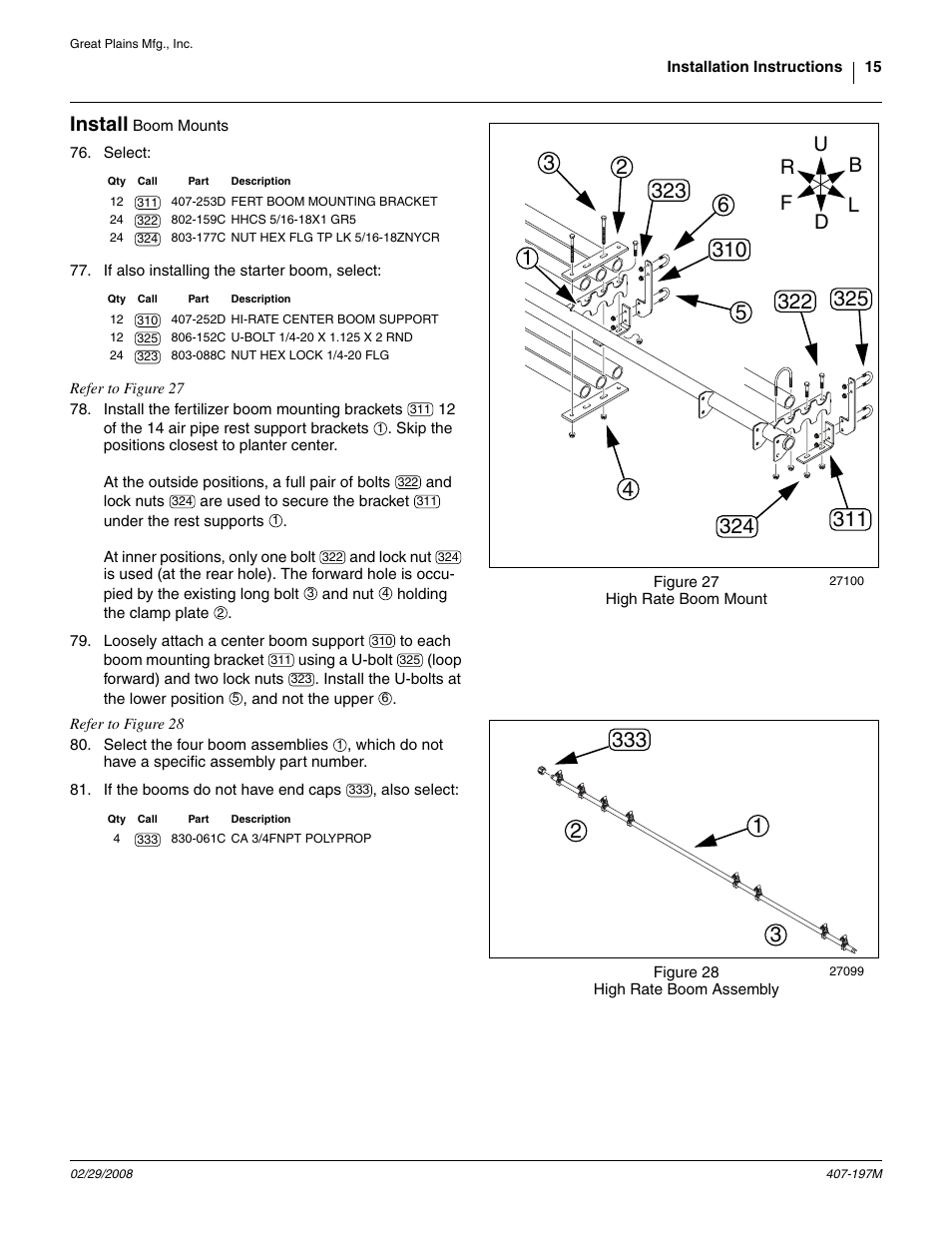 Install | Great Plains YP Fertilizer System User Manual | Page 15 / 38