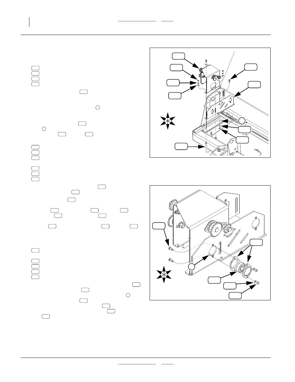 Front drive, center and right sections | Great Plains 3S-5000HD Assembly Instructions User Manual | Page 20 / 44