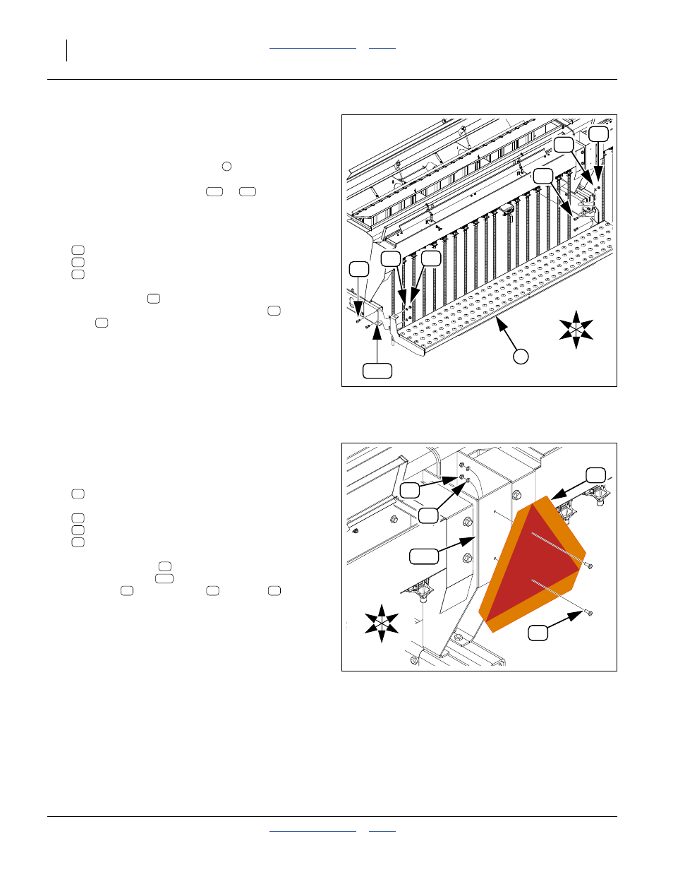 Re-install walkboards, Re-install smv reflector, Re-install walkboards re-install smv reflector | Great Plains 3S-5000HD Assembly Instructions User Manual | Page 34 / 44