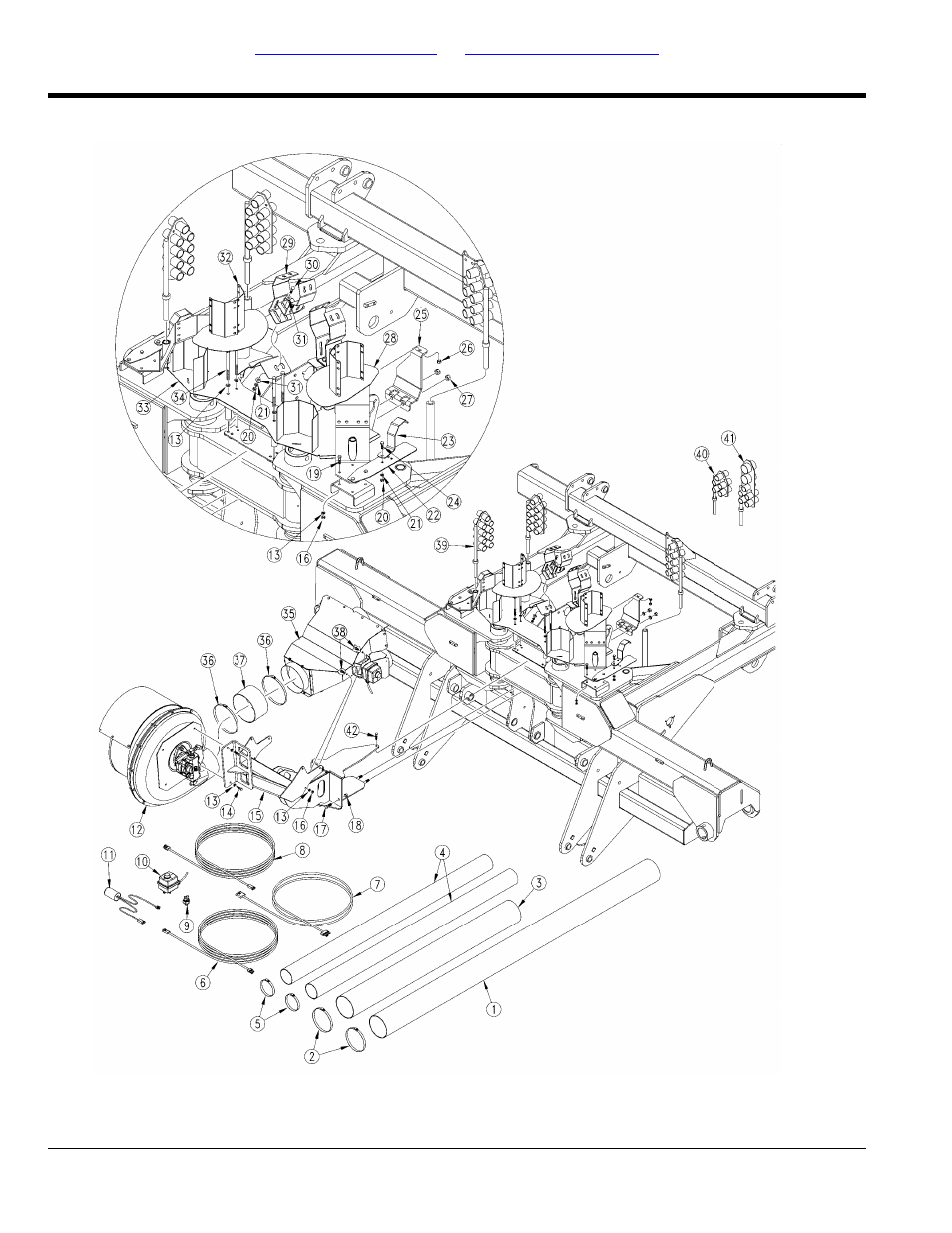 Fan to frame, Table of contents part number index fan to frame | Great Plains YP3025A Parts Manual User Manual | Page 26 / 230