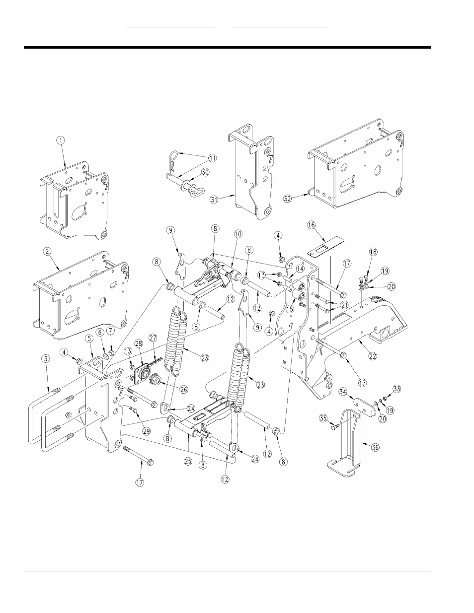 Opener arms & mounts | Great Plains YP3025A Parts Manual User Manual | Page 88 / 230