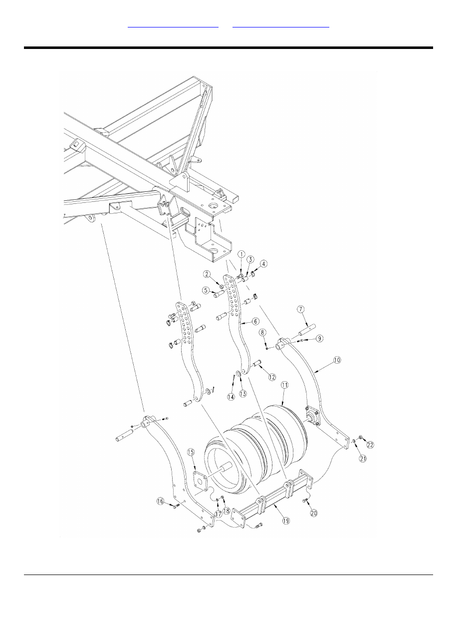 Packing wheels, Table of contents part number index packing wheels | Great Plains V-300F Parts Manual User Manual | Page 22 / 136