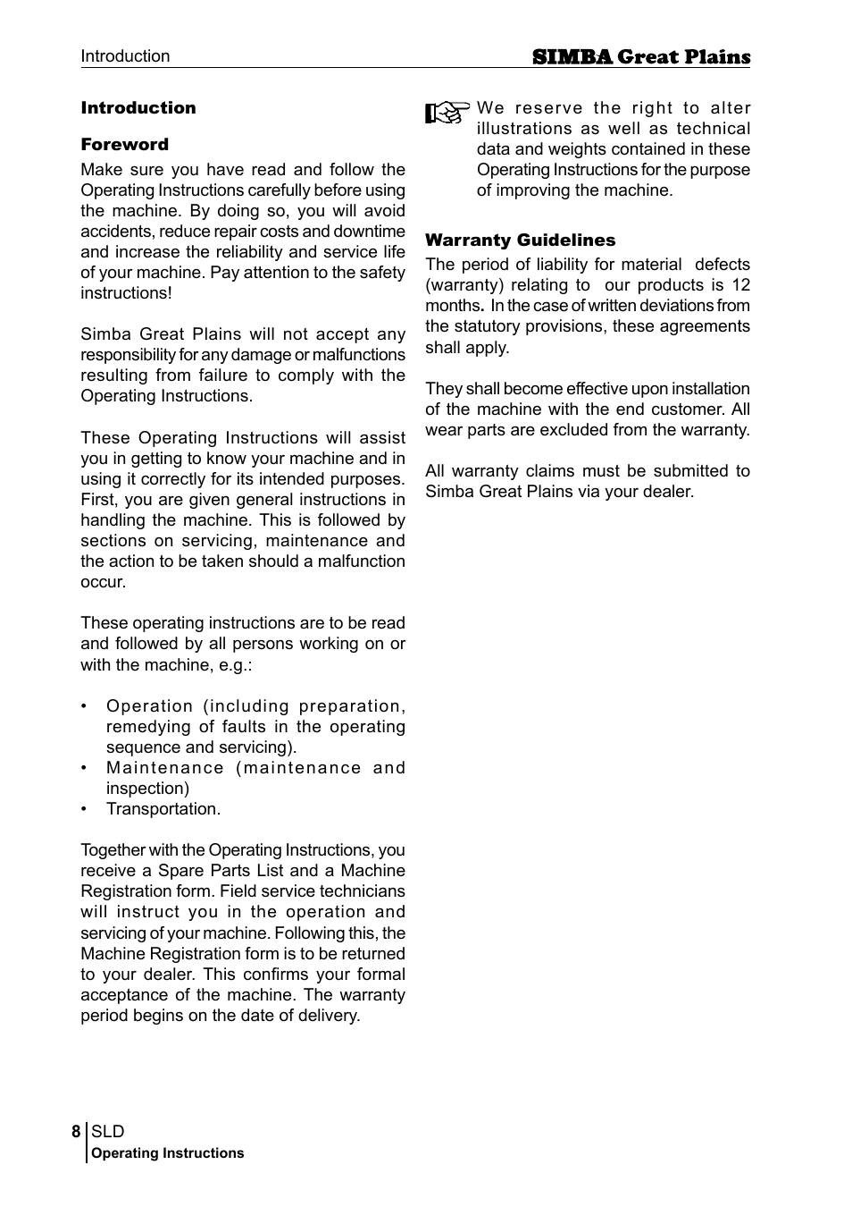 Great Plains P18432E Operator Manual User Manual | Page 8 / 178
