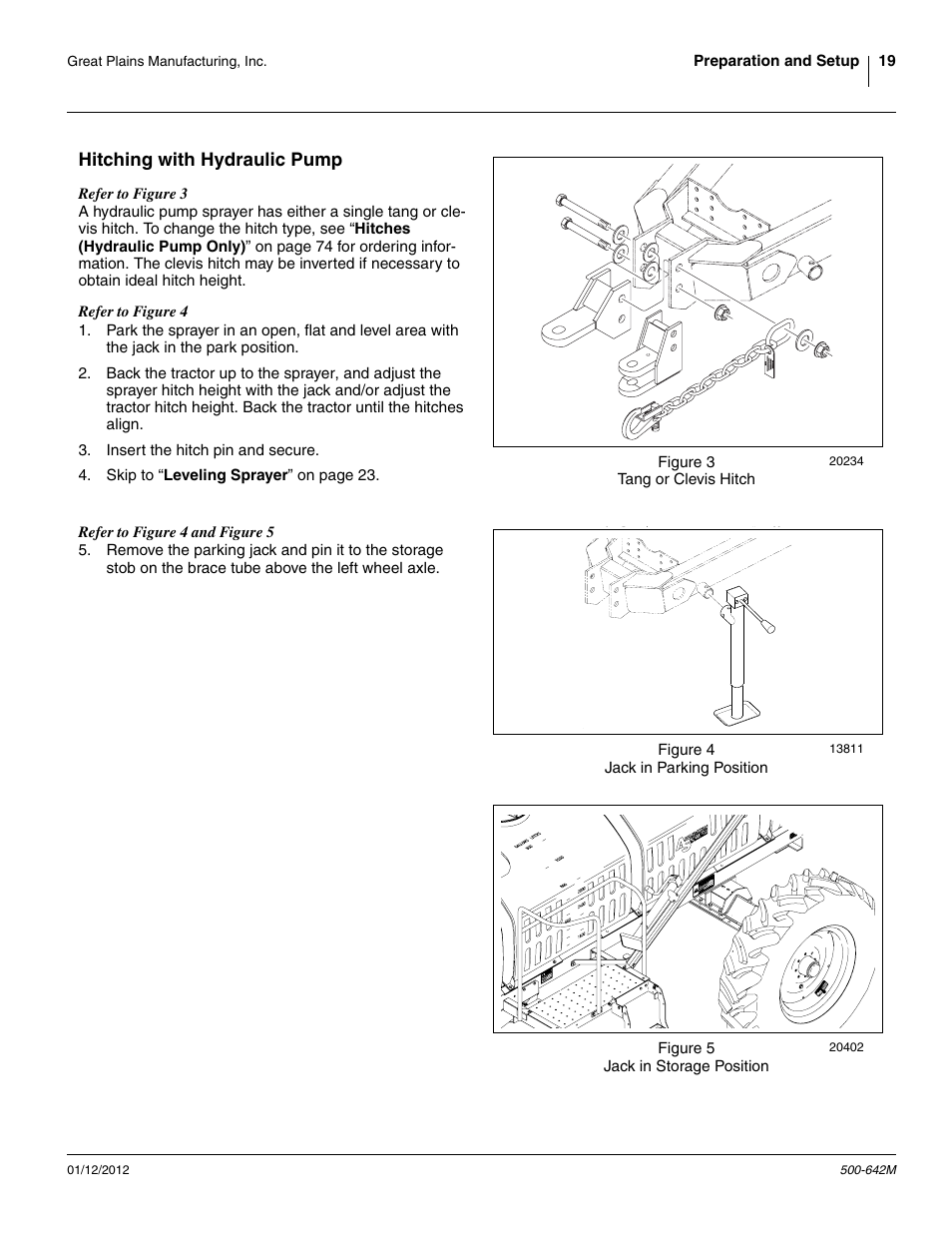 Hitching with hydraulic pump | Great Plains TSF1260 Operator Manual User Manual | Page 23 / 94