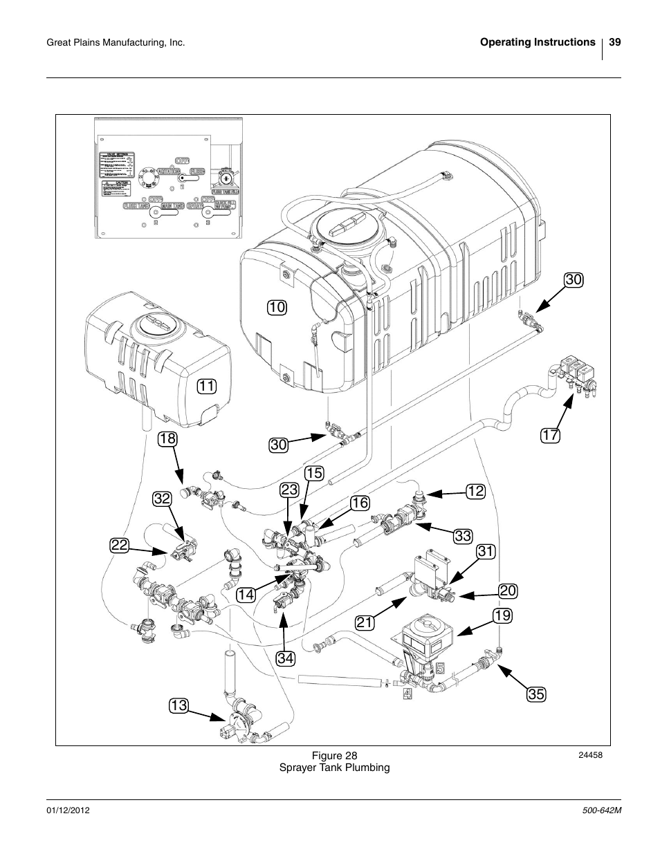 Has to mo, Refer to figure 28, Via the sump | And the b | Great Plains TSF1260 Operator Manual User Manual | Page 43 / 94